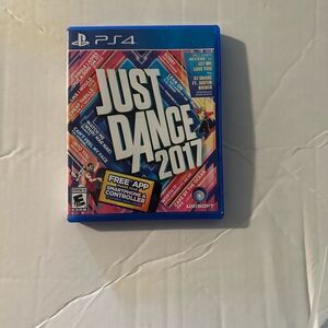 Just Dance 2017 for PS4 - Vibrant Blue Cover